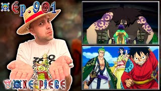 картинка: ГОРОД БАКУРА !!! | Ван-пис ► 901 серия | Реакция на аниме | One Piece