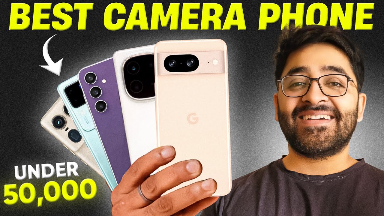 Top 5 Best Smartphones Under ₹50,000 in India (2025)