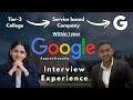 How to crack Google | From Tier 3 College to Google | Google Interview Experience by Aryaman Sethi