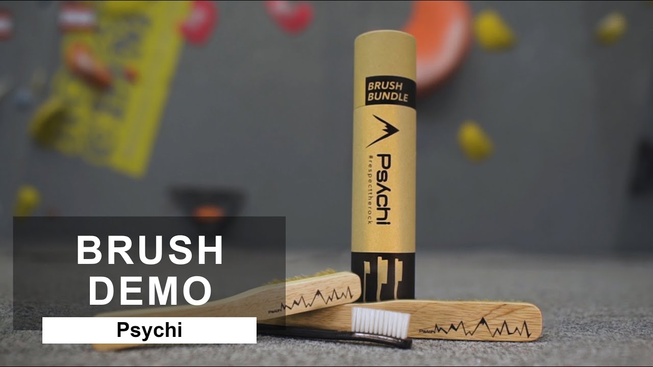 Psychi Climbing Boar Hair Brush Demonstration