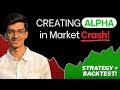 Reducing Portfolio Drawdowns during Bear Markets | Momentum Strategy & Backtest