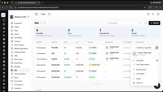 4.Bill | How to Manage Vendor Bills, Payments & Advances | Sitely Tutorial