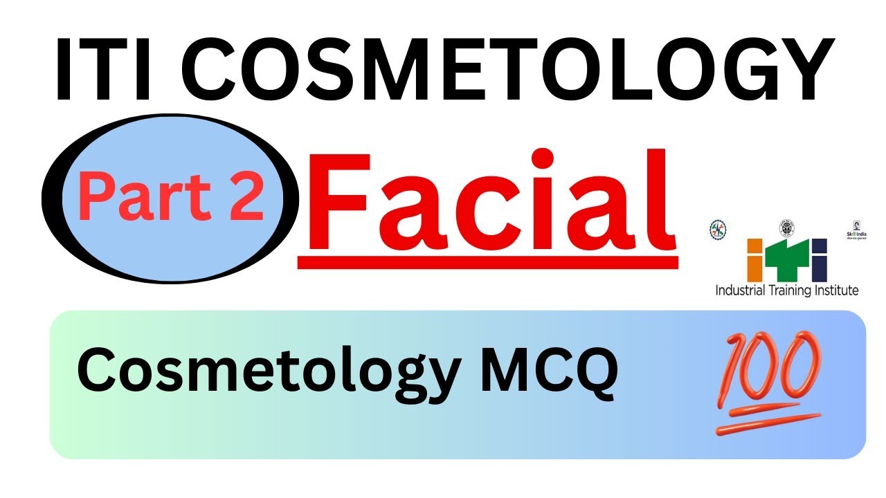 Facial || Part 2 || iti cosmetology #iti #cosmetology #education 