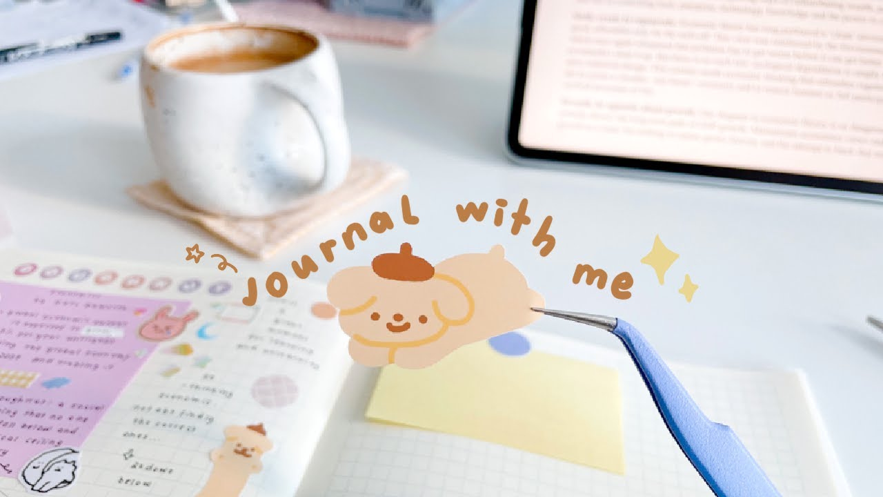 Journal with me 🍩