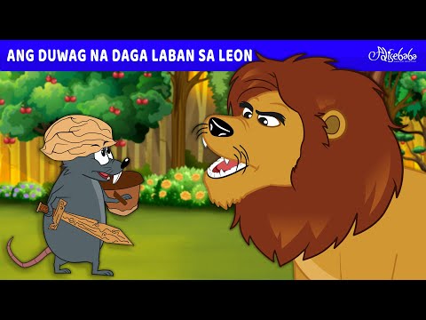 Ang Duwag na Daga Laban sa Leon 🐭🦁 | Engkanto Tales | Mga Kwentong Pambata Tagalog