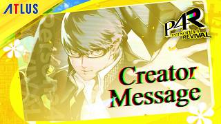 Persona 4 Revival — Developer Message | Broadcast Clip