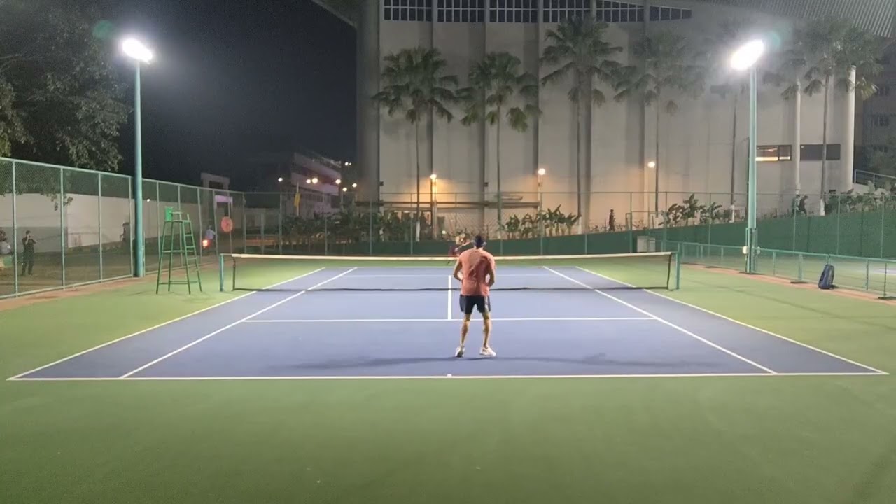 21st Feb Tennis game highlights. Crowded audience shocked 🤯