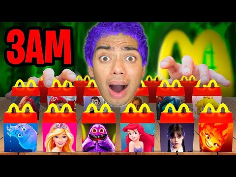 DO NOT ORDER THESE HAPPY MEALS AT 3AM!! ( SONIC.EXE, LITTLE MERMAID, WEDNESDAY ADDAMS, & MORE!)
