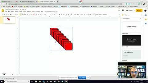 Duplicate and Align Objects on Google Slides