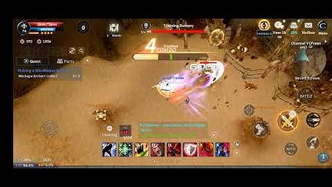 CabalM/ Gladiator Dps Skill Combo