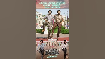Thumbnail of Naatu Naatu Lyrical (Telugu) - RRR - NTR, Ram Charan | M M Keeravaani | SS Rajamouli |Rahul,Bhairava