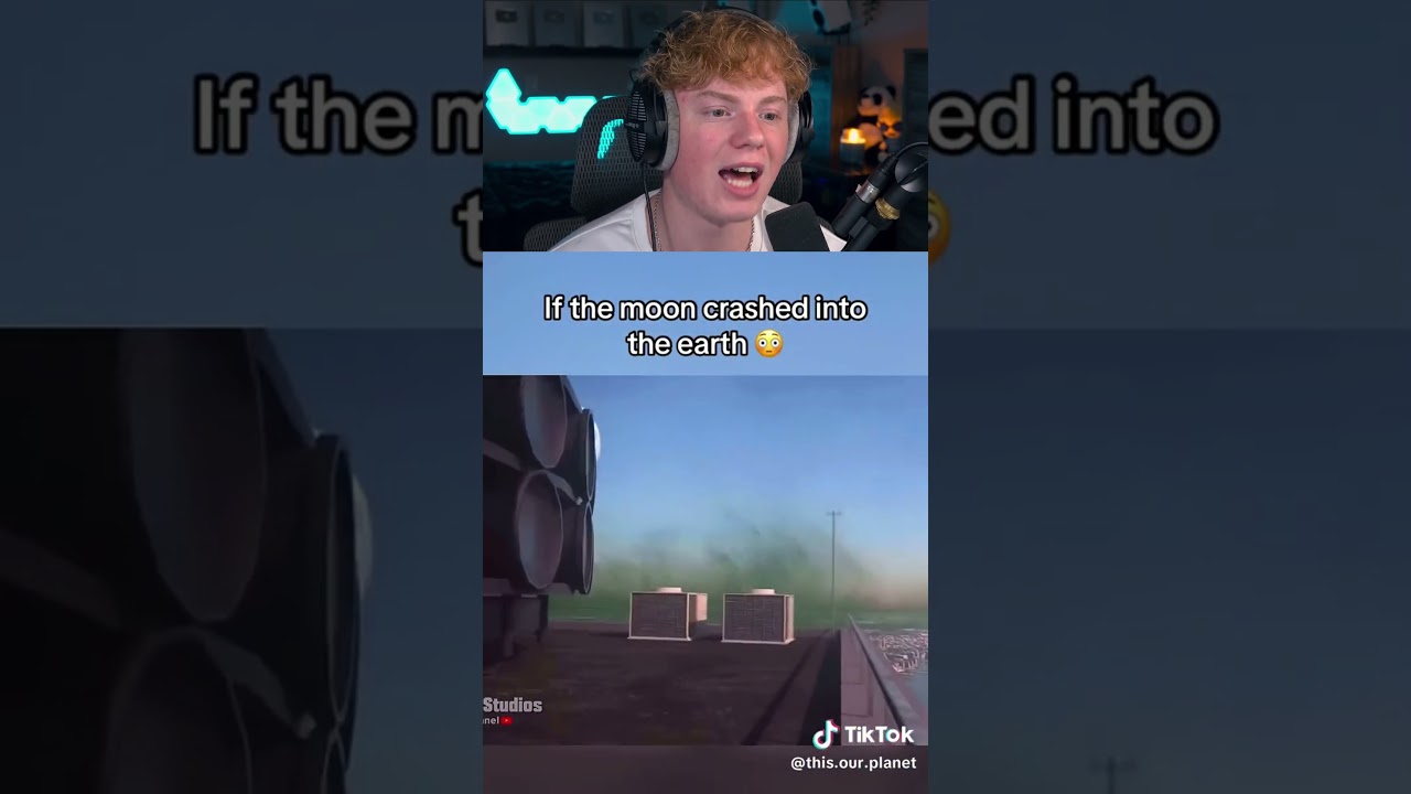 If The Moon Crashed Into The Earth! 😲