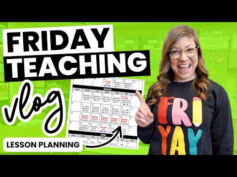 Come Teach With Me On A Friday | 4th Grade Teacher VLOG thumbnail