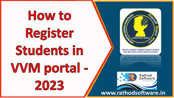 VVM bulk students registration tutorial 2023 | VVM 2023 | VVM STUDENTS REGISTARTION