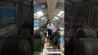 Machu Picchu - Perurail Vistadome Observatory Train 🤩 #machupicchu #perurail #vistadome #peru