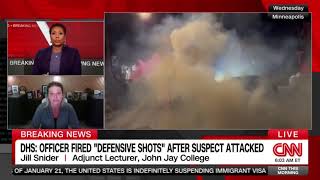 CNN: Tense Protests After Federal Agent Shoots Man In Minneapolis