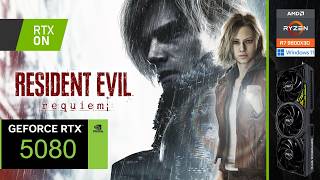 Resident Evil Requiem | RTX 5080 | 2160p, ULTRA, RT, DLSS, MFG
