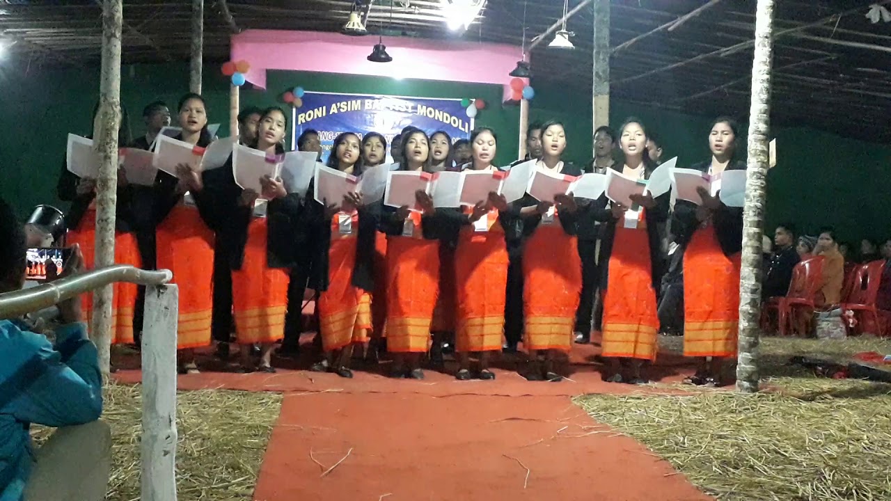 Roni Asim Baptist Mondoli Biap Jongchipara  Dolwakgre Choir dol