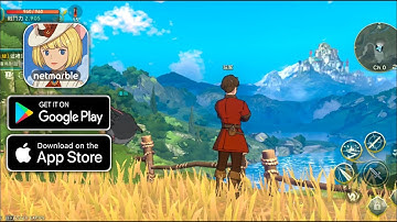 Ni no Kuni: Cross Worlds GAMEPLAY MMO RPG Android/iOS (mobile)