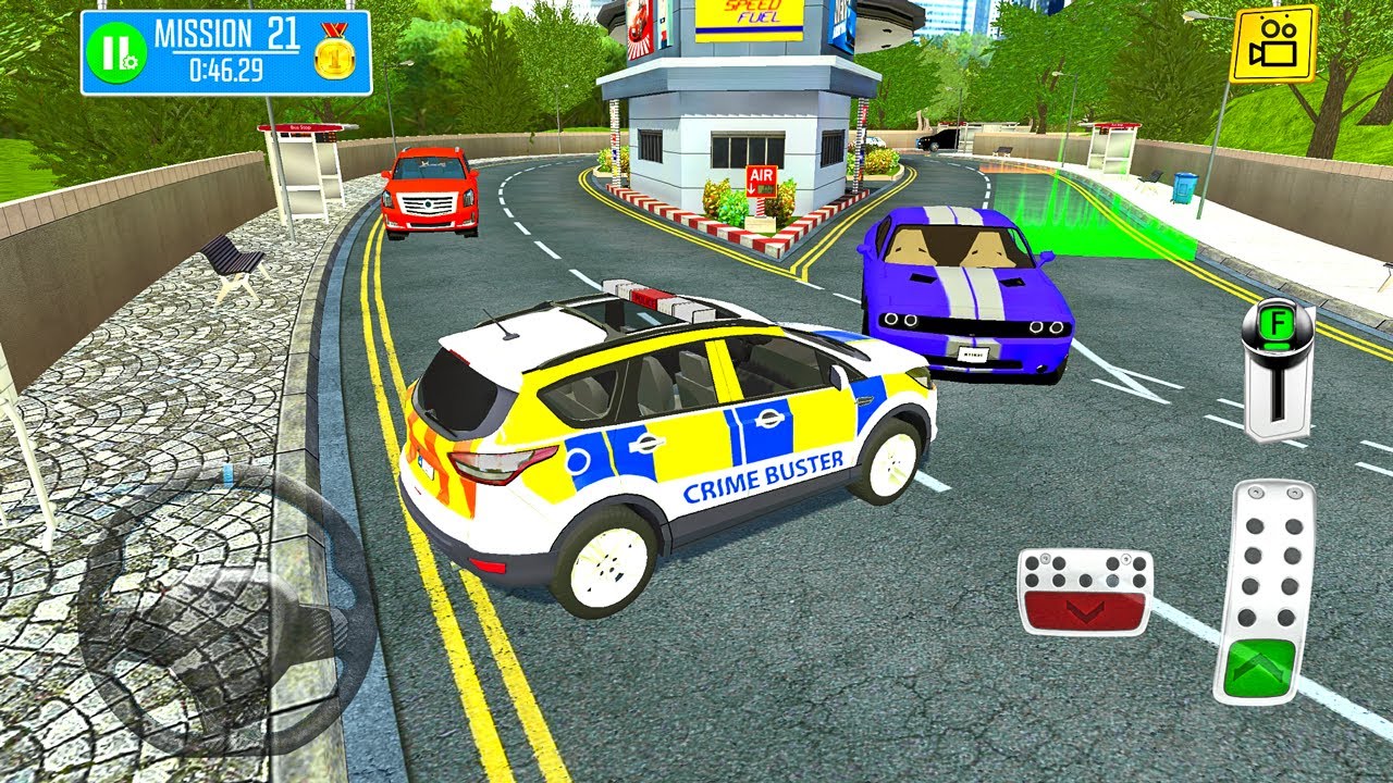 Astra SUV Police Car Driving - Multi Floor Parking Garage - Android Gameplay