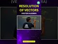 Resolution of Vectors | Vector Algebra | Class 12  | Lecture 2 | Sunder Sir