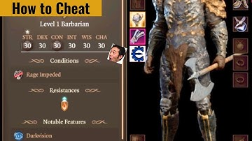 How to edit player stats in Baldurs Gate 3 using CheatEngine