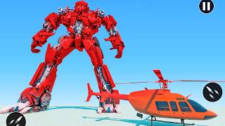 Police Car Robot Wala Game 3D - Android Gameplay screenshot 1