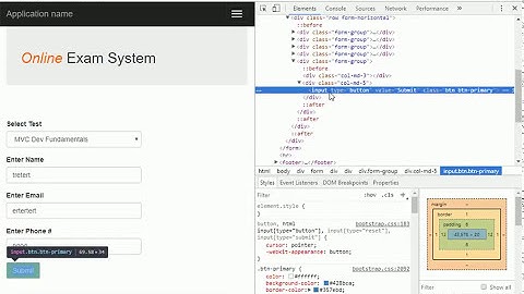 Online Exam System using C#.NET MVC Step by Step Part 3