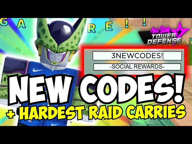 NEW CODE SOON] ASTD Raid Carries  All Star Tower Defense Update