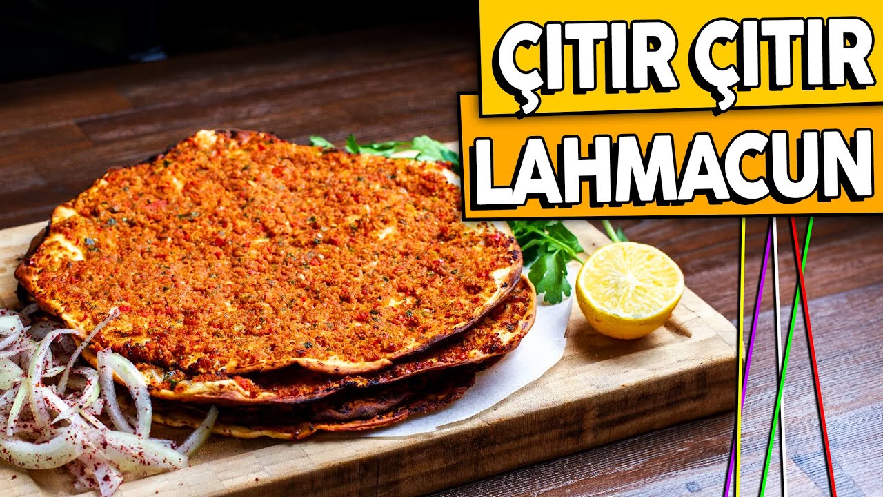 ÇITIR ÇITIR LAHMACUN TARİFİ || PRATİK YEMEK TARİFLERİ