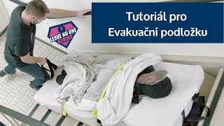 Evakuační podložku od Univerzitní nemocnice v Bruselu - jak zachraňovat osoby upoutané na lůžko?