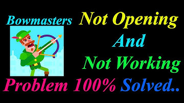 How to Fix Bowmasters App  Not Opening  / Loading / Not Working Problem in Android Phone