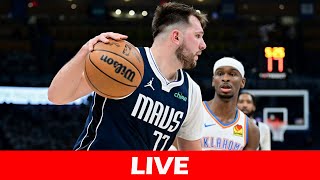 NBA PLAYOFFS LIVE GAME 1 MAVERICKS VS THUNDER