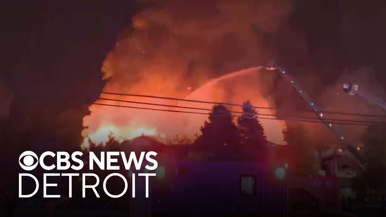 Crews battling massive fire at senior living facility in Southgate ...