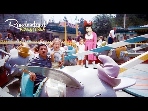 Fantasyland in the 1950s - Disneyland! Then and now
