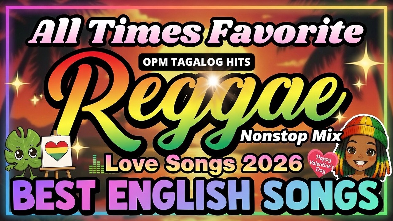 Top Love Reggae English  🎸 Songs Full of Warm Sunshine 🔥 Feel-Good Flow