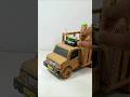 diy mini cardboard dj lighting truck with speaker at-home kaise banaye #shorts #viral #india