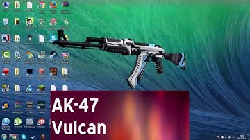 Skin Counter Strike 1.6 AK-47 Vulcan