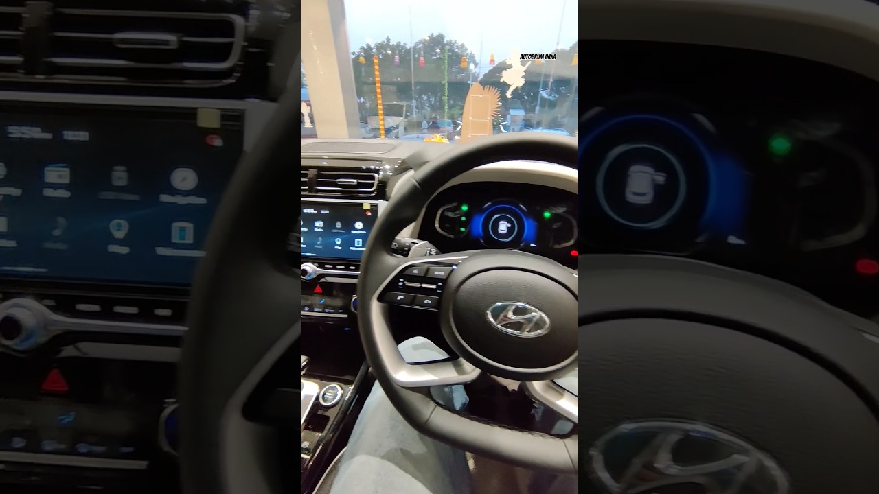 All New Hyundai Creta SX (O) AT Dashboard 😍 