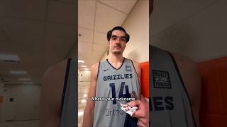 Grizzlies player with the best nickname is.... Information