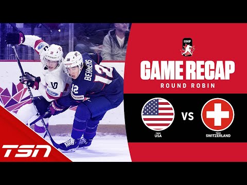 USA vs. Switzerland - 2023 World Juniors Highlights