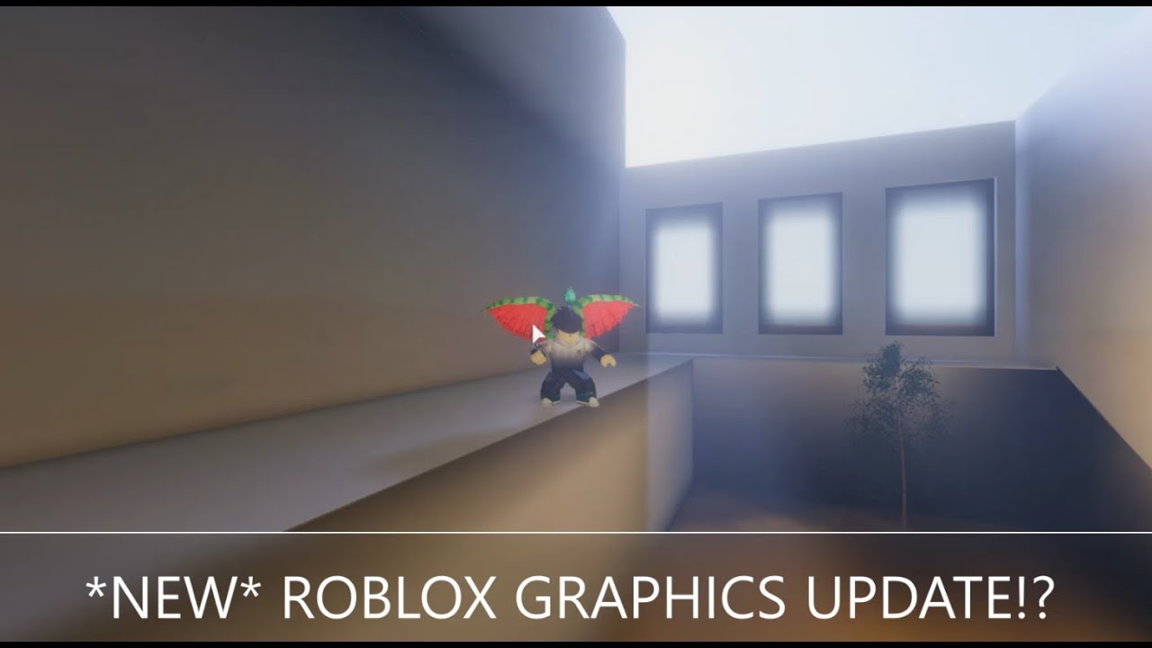 New Roblox Graphics Update Leaked Youtube - bat minimize roblox graphics