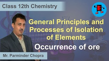 CBSE Class 12 Chemistry  General Principles and Processes of Isolation of Elements