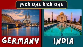 Pick One Kick One Countries Edition | Choose Your Country