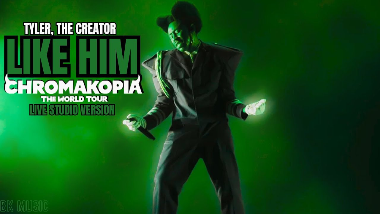 Tyler the creator サイズL LIKE HIM TOUR Tyler, The Creator Chromakopia Tour Merch Like Him T-shirts