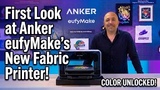 FIRST LOOK At The Anker eufyMake Fabric Printer - IFA 2026 @BitnerBuilt