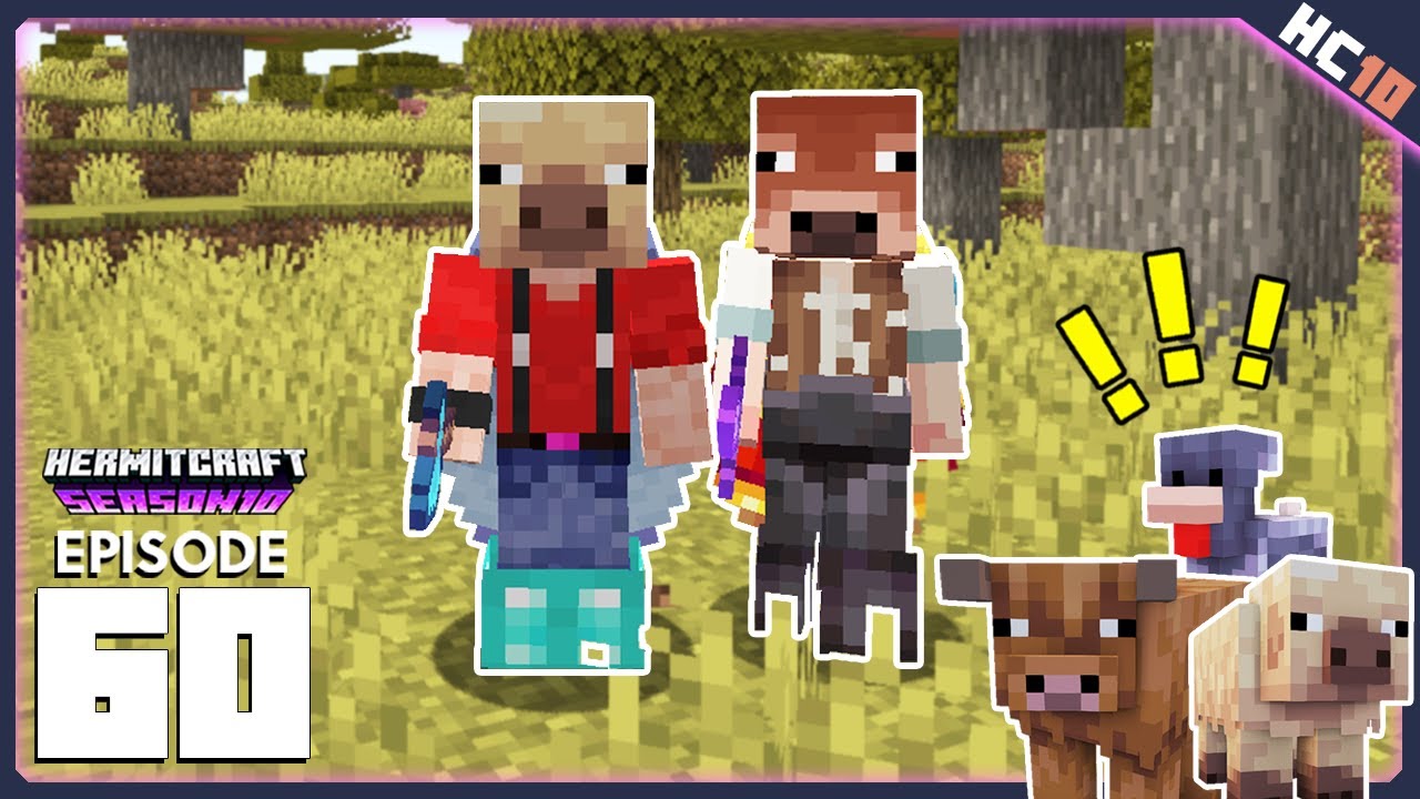 HEAD HUNTING WITH PEARL! | HermitCraft 10 | Ep 60