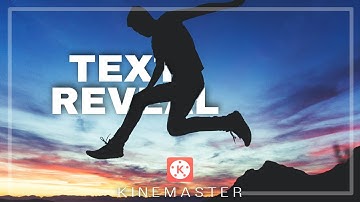 Masking Effect | Text Reveal Tutorial in KineMaster | Only Mobile x Jas Tutorial PH