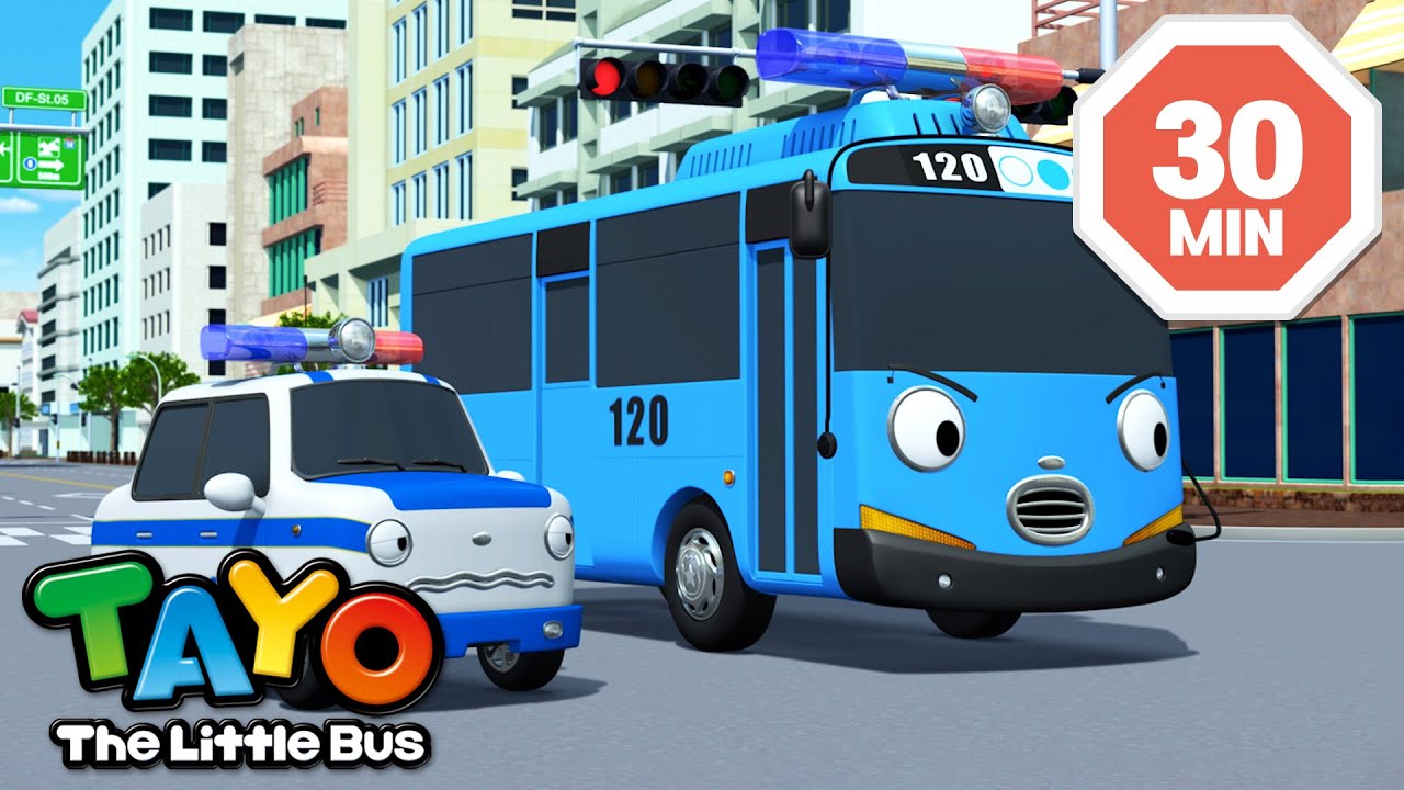 Tayo Español Episodios Populares | Valiente patrulla de policía Patt | Tayo Autobús