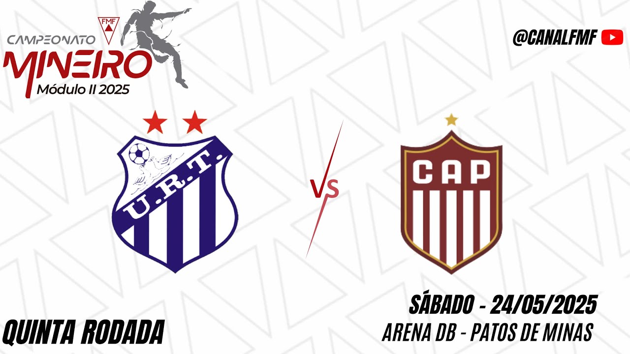 URT x Patrocinense - Quinta rodada Mineiro Módulo II